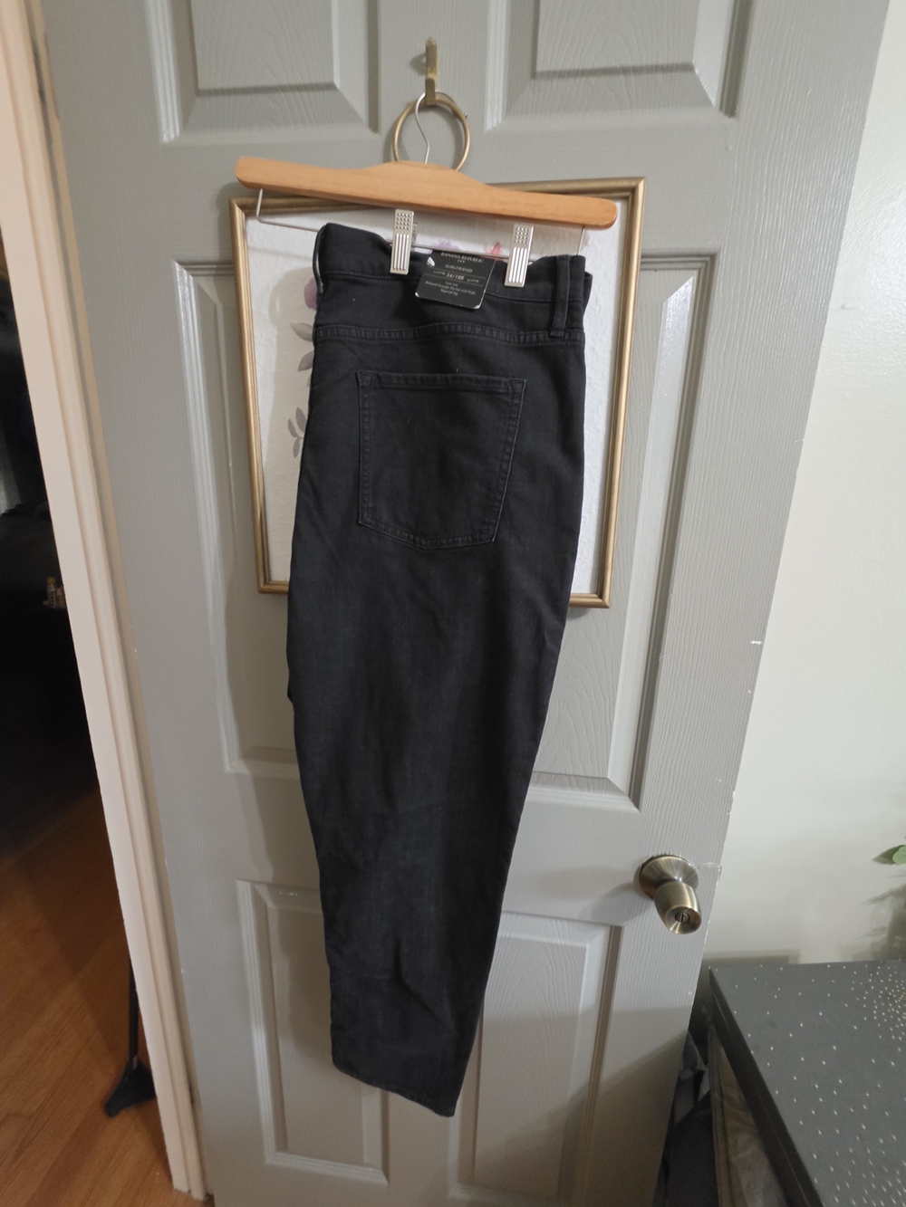 BR Girlfriend JEANS -Black Wash -New